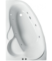 Ванна Relisan Ariadna 145x95 (Левая) с гидромассажем