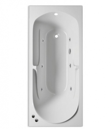 Ванна Riho Future 170x75 с гидромассажем