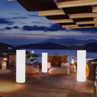 Светильник Цилиндр 16х36 питание от 220, RGB